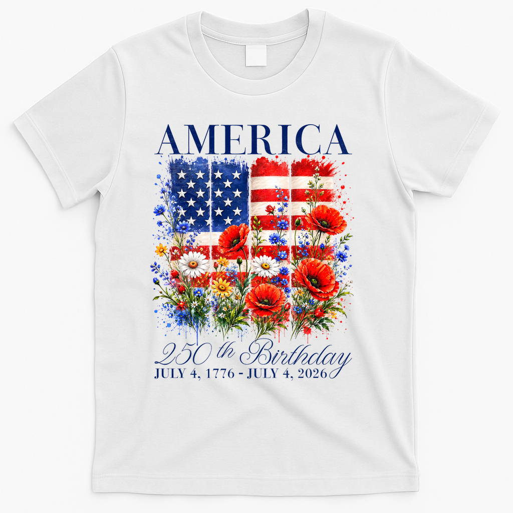 250th Anniversary USA 4th Of July America 250 Years T-Shirt product image 2