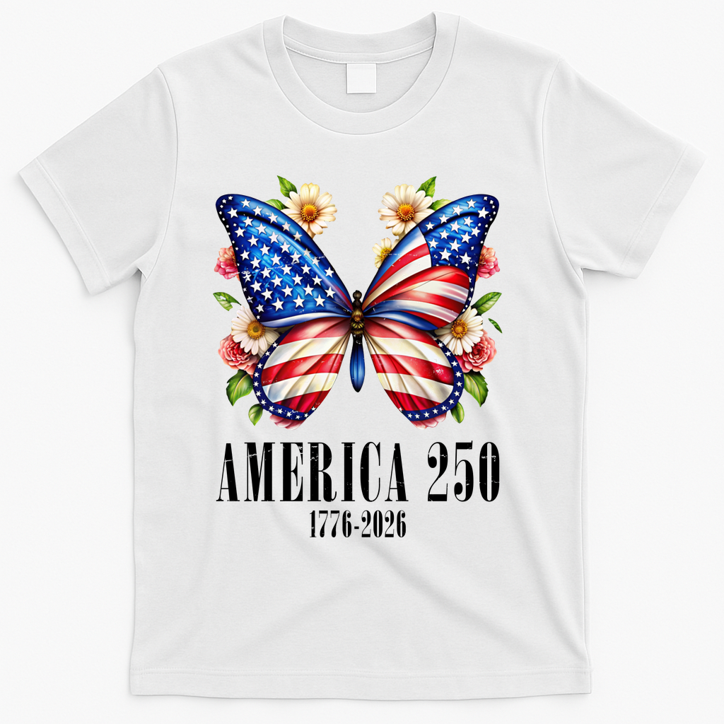 America 250 Years 1776-2026 250th Anniversary Butterfly product image 2