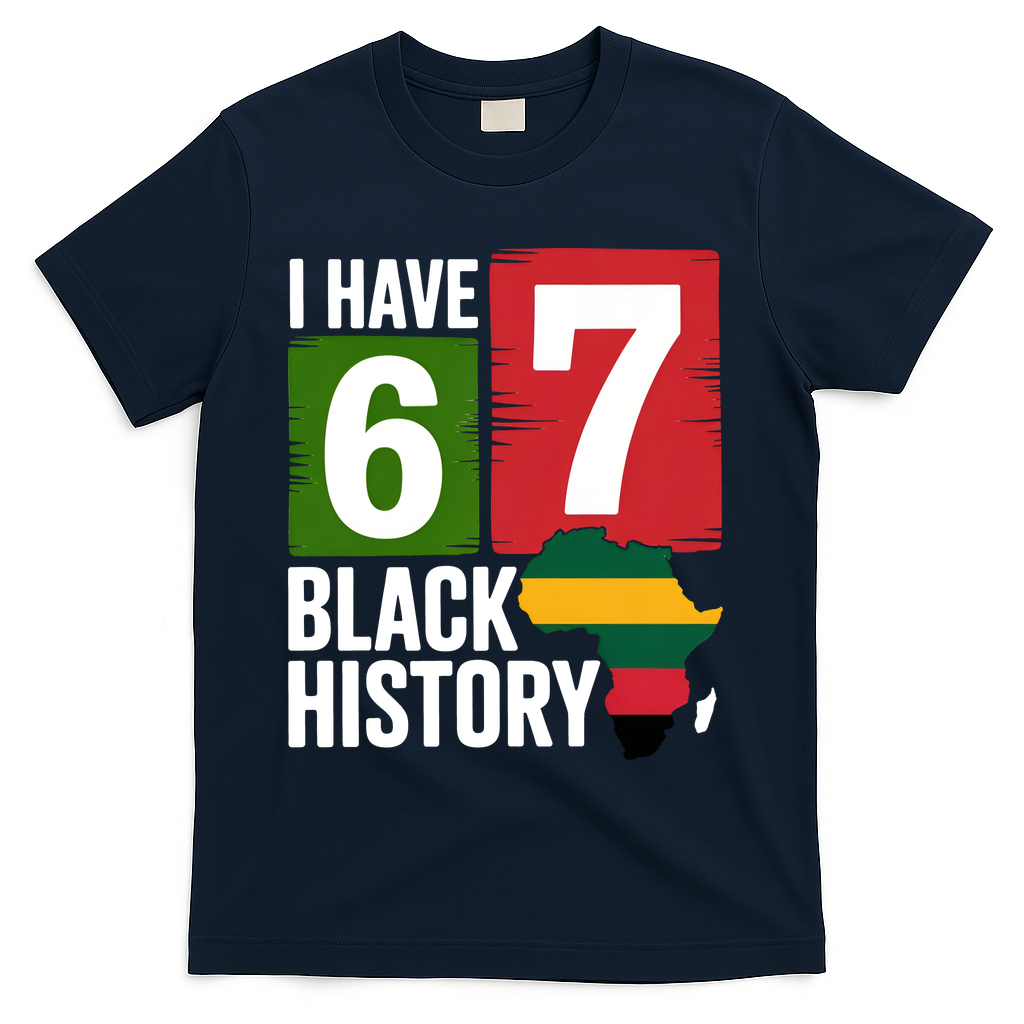 African American Pride I Have 67 Black History T-Shirt product image 3