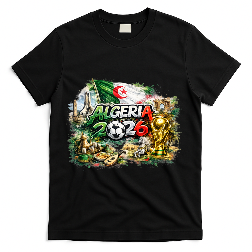Algeria North America Soccer Tournament 2026 T-Shirt