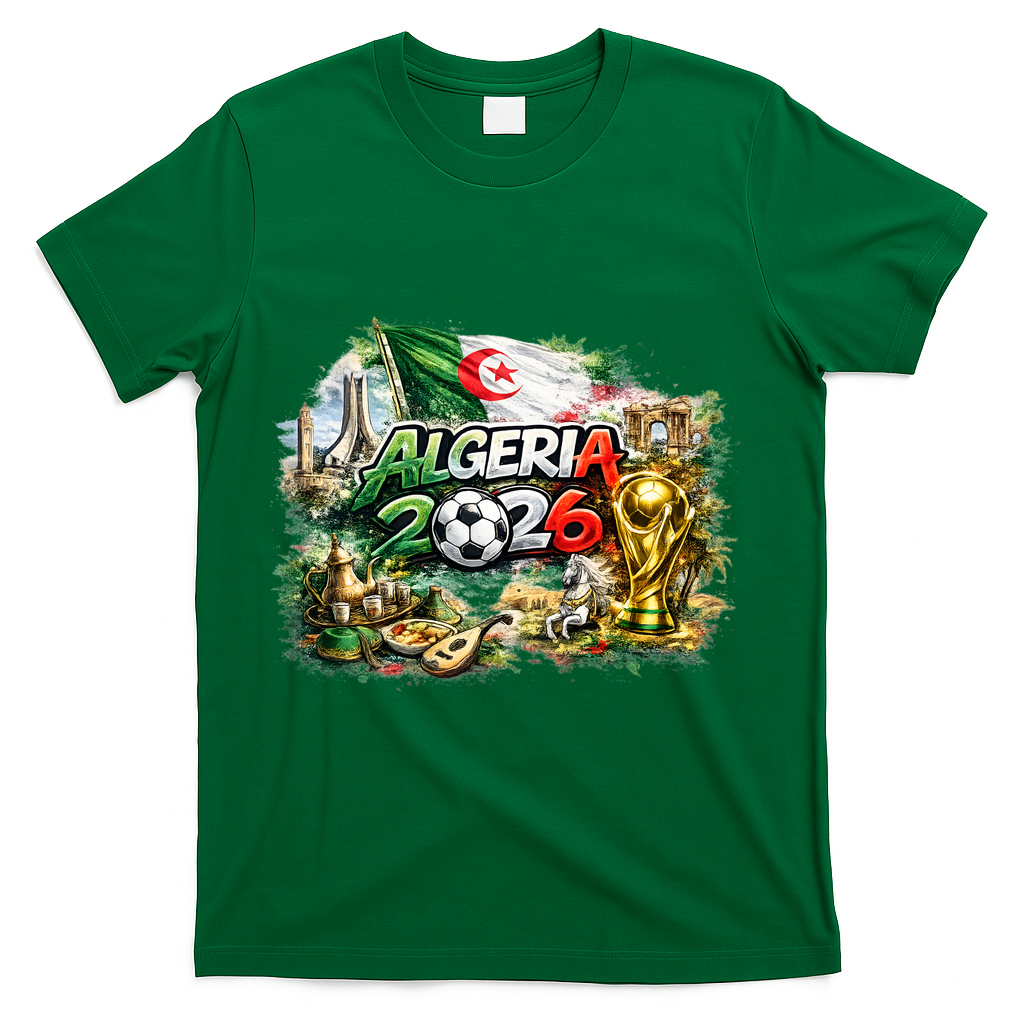 Algeria North America Soccer Tournament 2026 T-Shirt