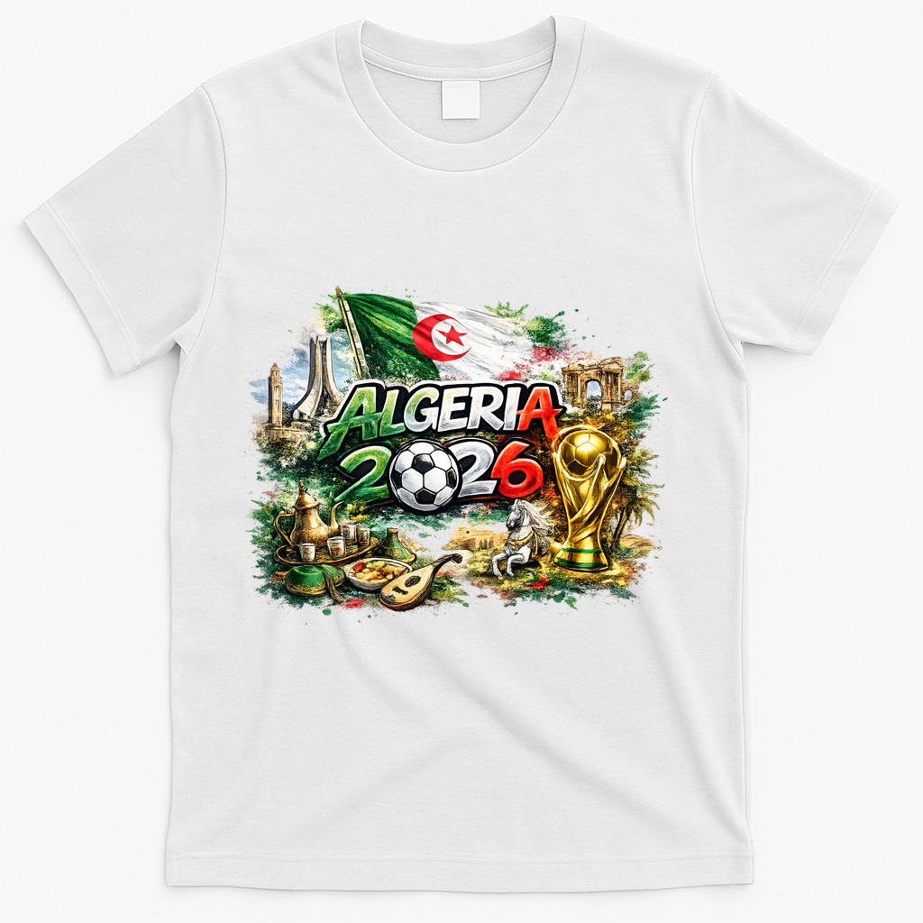Algeria North America Soccer Tournament 2026 T-Shirt