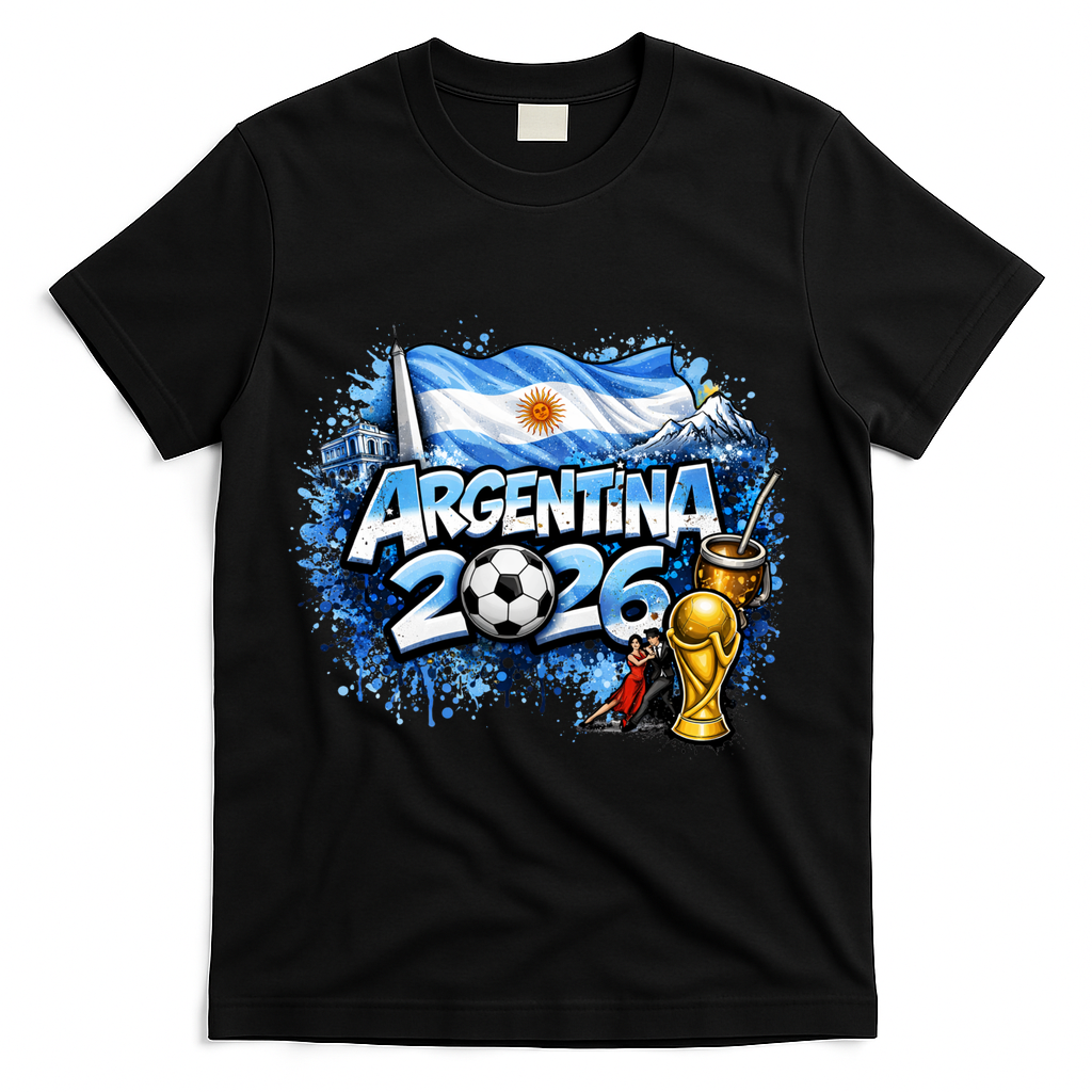 ARGENTINA North America Soccer Tournament 2026 T-Shirt