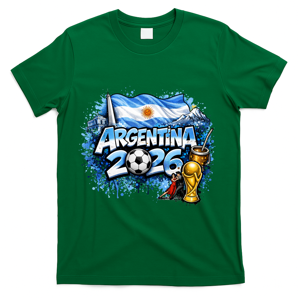 ARGENTINA North America Soccer Tournament 2026 T-Shirt