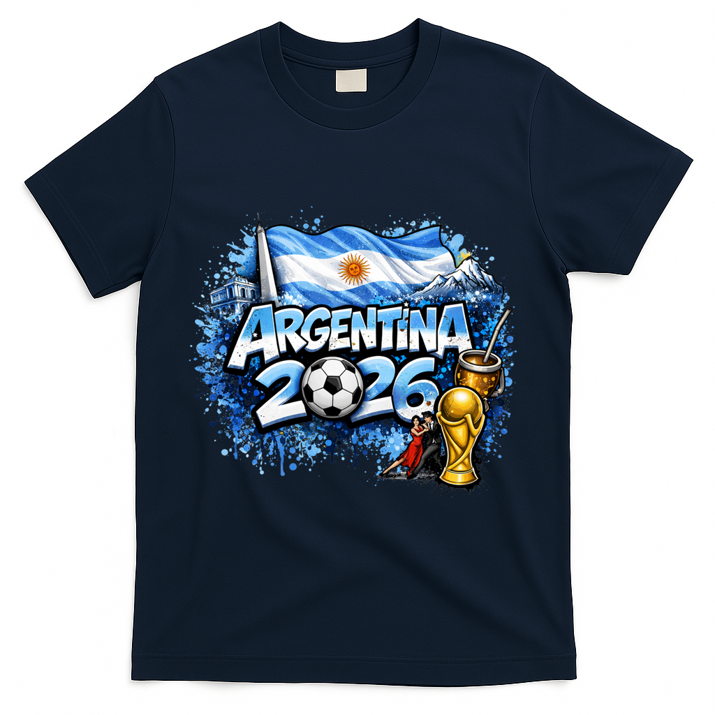 ARGENTINA North America Soccer Tournament 2026 T-Shirt